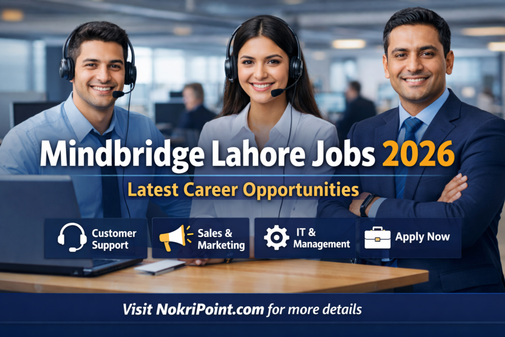 Mindbridge Lahore Jobs 2026 – Exciting Career Opportunities