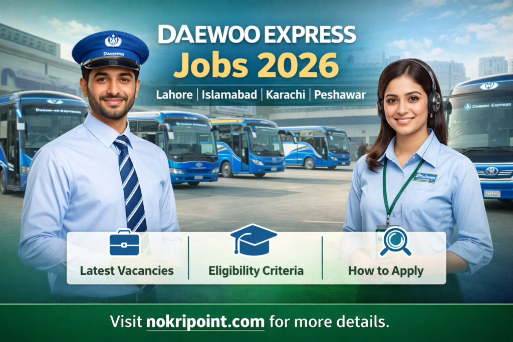 Daewoo Express Jobs 2026 – Apply for Latest Vacancies
