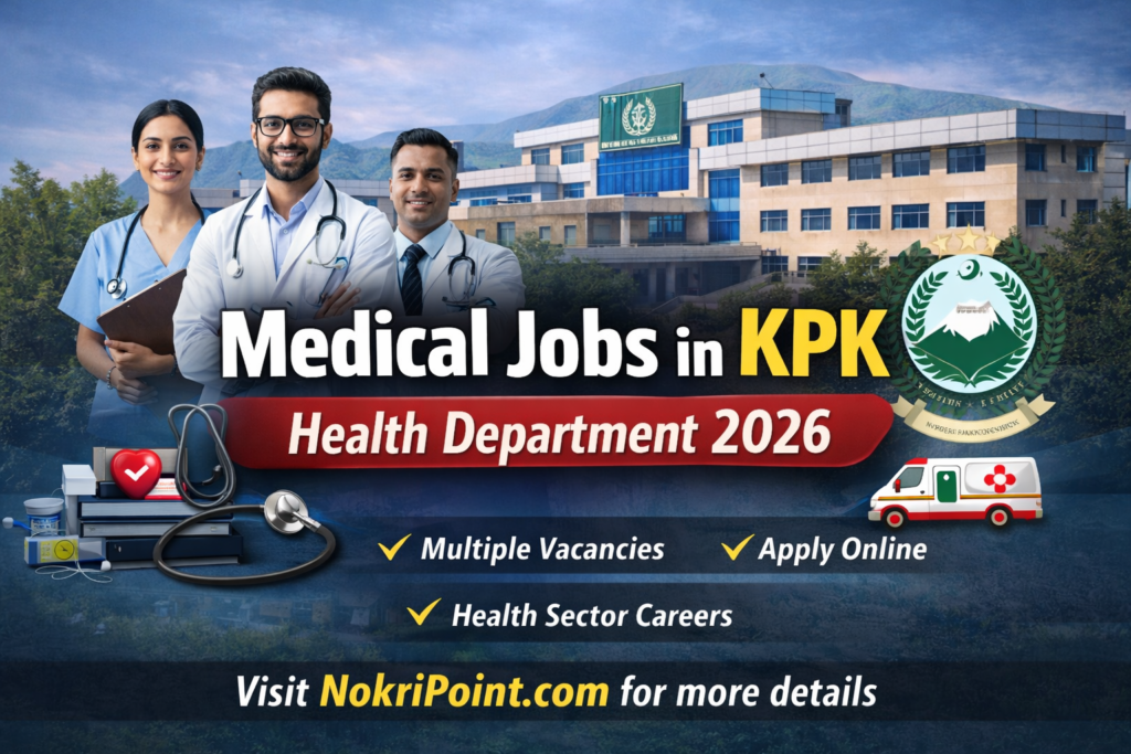 Medical Jobs in KPK Health Department 2026 – Exciting Vacancies